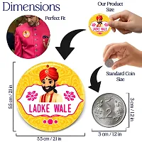 Ladke Wale Wedding Badges  (PACK OF 6)-thumb2