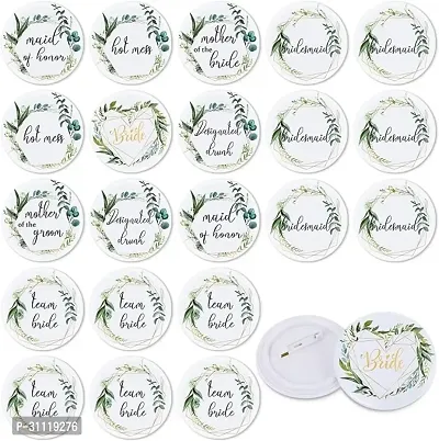 21 Pcs Bridal Buttons Pin Badge-thumb0