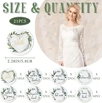 21 Pcs Bridal Buttons Pin Badge-thumb3