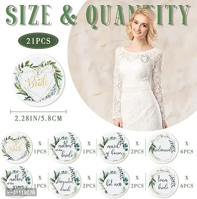 21 Pcs Bridal Buttons Pin Badge-thumb4