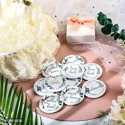 21 Pcs Bridal Buttons Pin Badge-thumb3