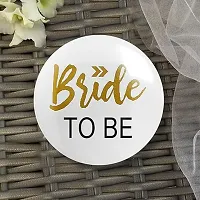 Bride To Be  Team Bride Buttons Pins Badges (Pack Of 6)-thumb3