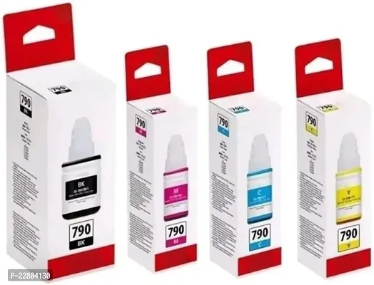 Compatible Refill Ink For Canon G Series Gi790 Printer G1000 G1010 G2000 G2002 G2010 G2012 G3000 G3010 G3012 G4000 G4010 Bcmy Each Bottle Pack Of 4