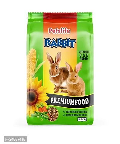 Petslife Rabbit Food 1kg Pouch