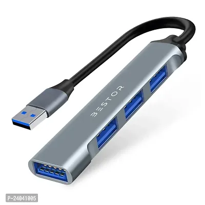 Bestor USB Hub Multiport Adapter for MacBook Pro Air M1 4-in-1 USB Hub 4Port USB Hub