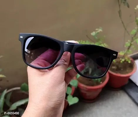 EyeNaks Wayfarer Sunglasses For Men  Women-thumb2