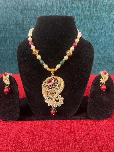 Latest Attractive Alloy Jewellery Set for Women