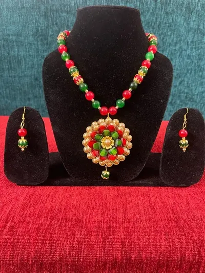 Women Alloy Jewellery Set 