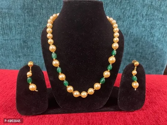 Latest Beautiful Pearl Jewellery Set for Women