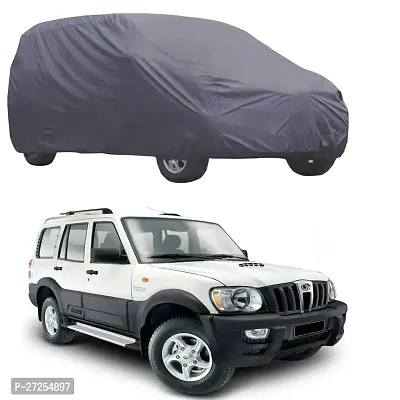 UV Protective Car Cover For Mahindra Scorpio-thumb0