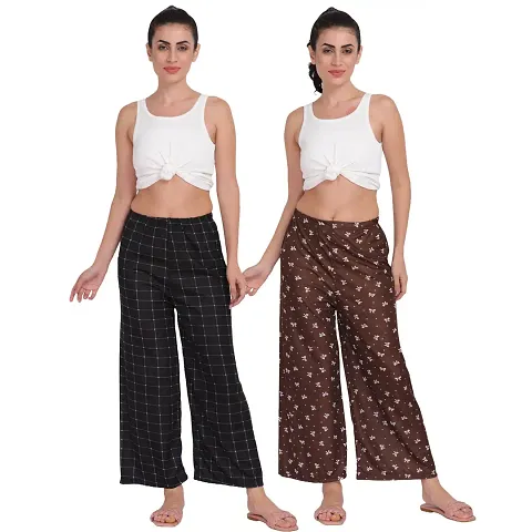 Stunning Sarina Palazzo For Women Pack of 2