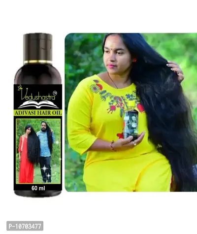 Aadivasi Hair growth and hair long oil 5 MAJOR PROBLEMS Long Hair White Hair New Growth Hair Dandruff Removel Hair oil massage comb free 60ml adivasi herbal hair oil , adivashi herbal oil , aadivashi