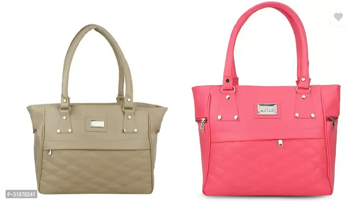 Gorgeous Pu Combo Of 2 Bags For Women And Girls