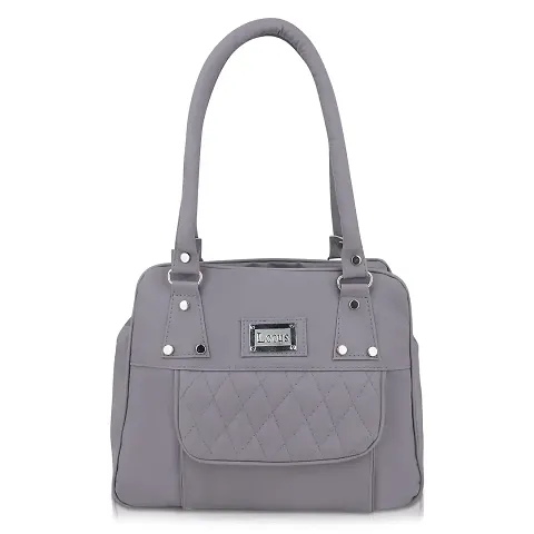 Stylish Solid PU Handbags