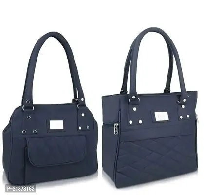 Stylish Blue Handbags For Women Pack Of 2-thumb0