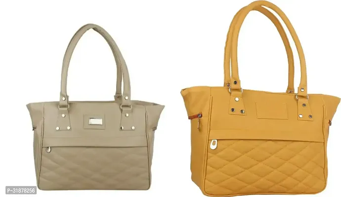 Gorgeous Pu Combo Of 2 Bags For Women And Girls