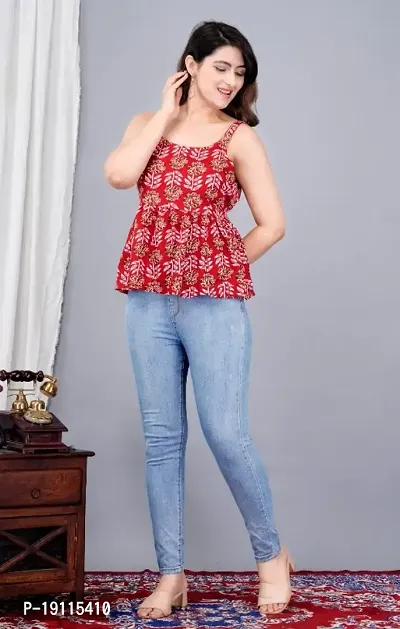 Top For Jeans Red-thumb0
