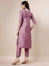 Stylish Art Silk Kurta Bottom Set For Women-thumb2