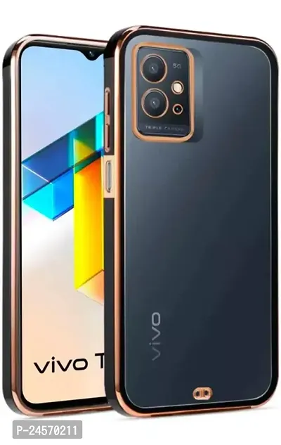 Vivo T1 5G -Vivo Y75 5 G Golden Back Cover