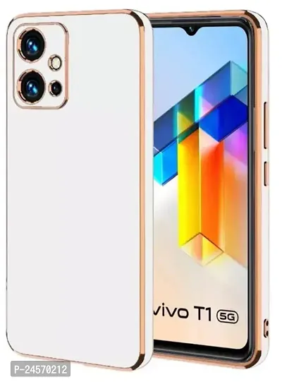 Vivo T1 5G Golden Back Cover