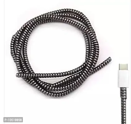 Micro USB PVC Data Sync and 2A Fast Charging Cable, Made in India, 480Mbps Data Sync, Solid Cable, 1 Meter Long USB Cable for Micro USB Devices-thumb0