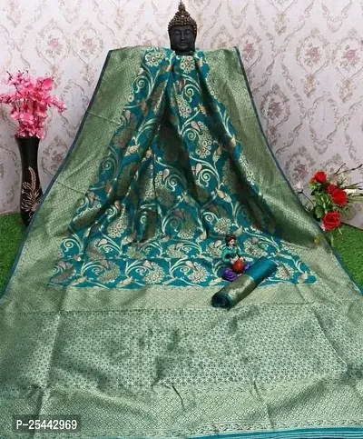 Beautiful Lichi Silk Jacquard Work Saree for Women