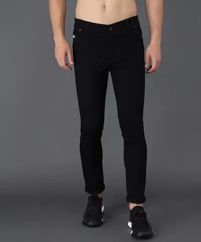 Must Have Cotton Blend Mid-Rise Jeans  For Men