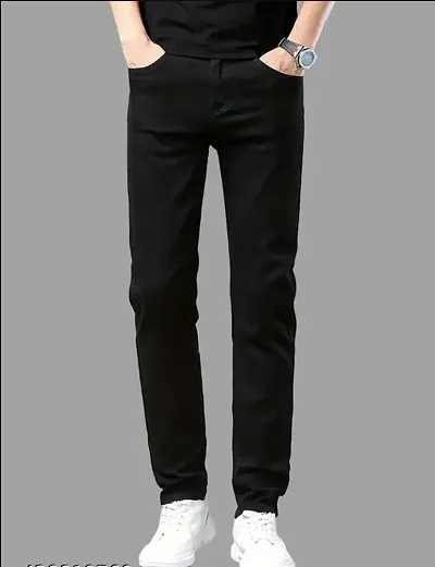 Slim Fit Mid-Rise Clean Look Stretchable Jeans