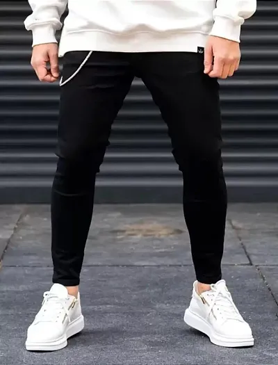 Stylish Mid-Rise Jeans For Men