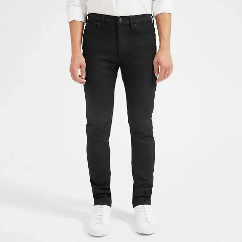 FLETE Stylish Denim Mid-Rise Jeans For Men