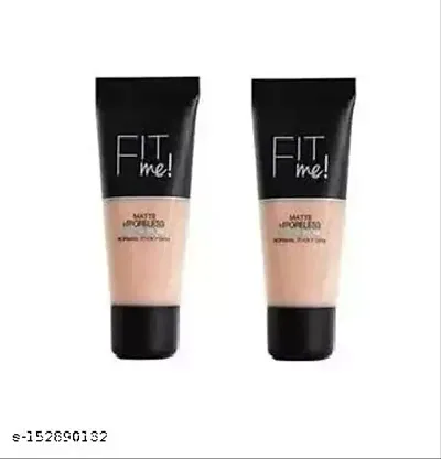 Foundation Combo Pack of 2   Color Nude Beige   foundation combo set  powder foundation  foundation set  foundation cc cream  foundation under 100 rupee  matte foundation  hd foundation water proof  water proof foundation combo