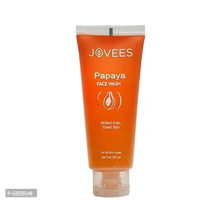 Papaya Face Wash For All Skin Types - Paraben  Alcohol Free, 120 ML-thumb0