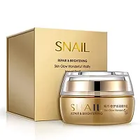 Trendy Bioaqua Snail Mucus Repair Moisturizing Replenishing Cream Skin Glow Wonderful Vitality Impart 50G-thumb1