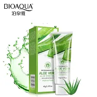 Trendy Bioaqua Aloe Vera Gel Moisturizing Oil Control Remove Acne Treatment Moisturizing Cream Sunscreen Aloe Cream Skin Care 40Ml-thumb1