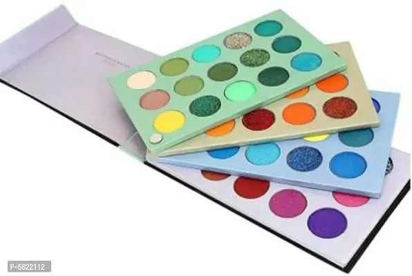 Eyeshadow Palette 60 Colors Mattes And Shimmers High Pigmented Color Board Palette Long Lasting Makeup Palette Blendable Professional Eye Shadow Make Up Eye Cosmetic 60 ml  (Multi)