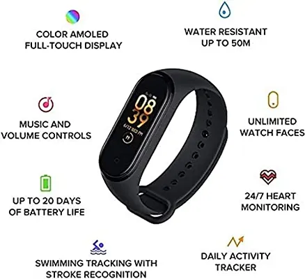 M4 Intelligence Bluetooth Health Wrist Smart Band Watch M