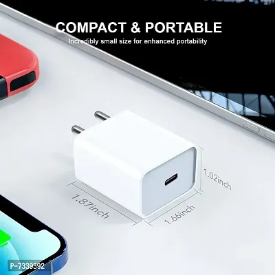Apple 20W USB-C Power Adapter (for iPhone, iPad  AirPods)-thumb0