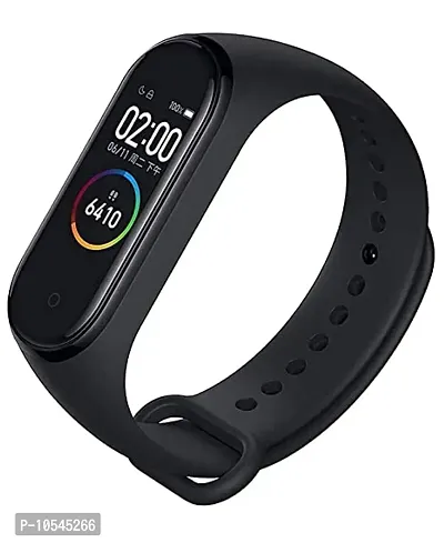 M4 Bluetooth Fitness Wrist Smart Band  (Black Strap, Size : FREE SIZE)