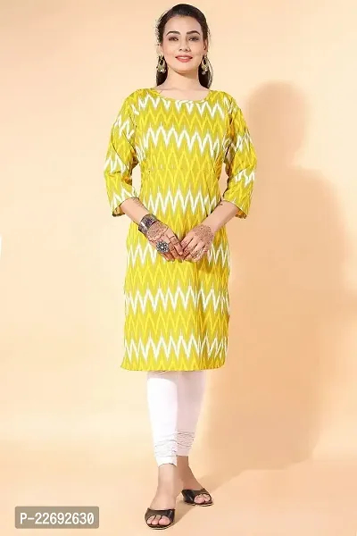 Great Choice Feeding Style Printed Women's Casual Kurti-thumb2