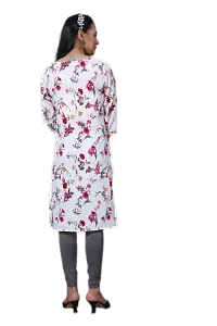 Floral Print Crepe Feeding Kurti-thumb2