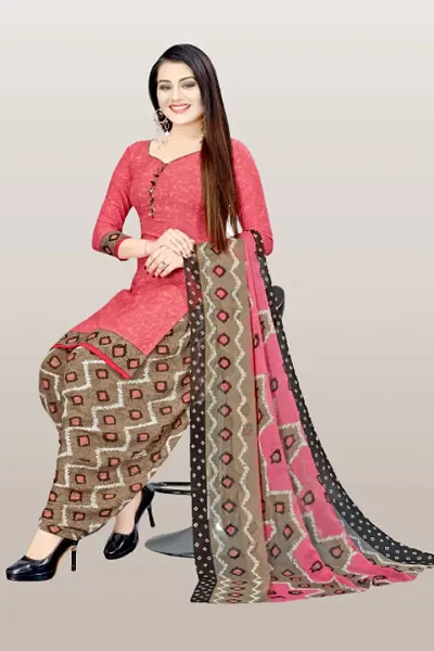 Oomph! Women's Unstitched Georgette Salwar Suit Dupatta Material