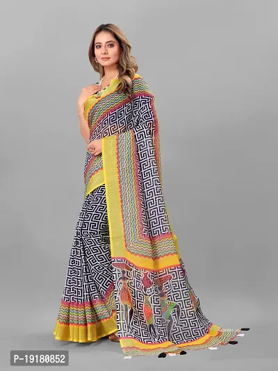 Daily Wear Cotton Saree For Women-thumb0