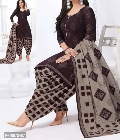 Casual Wear Women Dress Material And Salwar Suit Sets For Women  Girl Printed-Type( Unstitched )