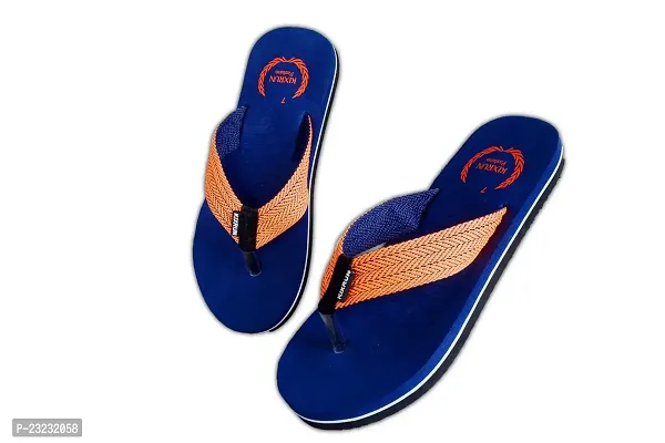 KIXRUN Men Chappal casual Flipflops Orthotic Comfortable Yoga Mat Sandals Comfortable Walking Chappal Bedroom Slipper Spa Slippers Flip Flops with Indoor  Outdoor Anti Skid Soles-thumb0