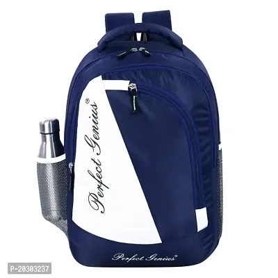 Stylish Navy Blue Backpacks For School And College-thumb0