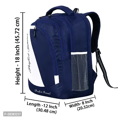 Stylish Navy Blue Backpacks For School And College-thumb2