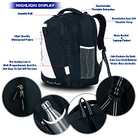 school bag / backpack / college bag / School bag For Men Women Boys Girls/Office School College Teens  Students Bag  Backpack (Black)-thumb1