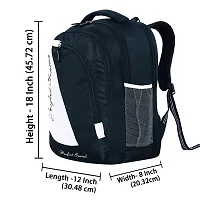 school bag / backpack / college bag / School bag For Men Women Boys Girls/Office School College Teens  Students Bag  Backpack (Black)-thumb3