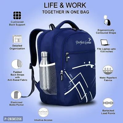 school bag / backpack / college bag / School bag For Men Women Boys Girls/Office School College Teens  Students Bag  Backpack(Airport blue)-thumb5