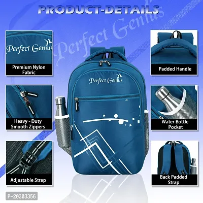 school bag / backpack / college bag / School bag For Men Women Boys Girls/Office School College Teens  Students Bag  Backpack(Airport blue)-thumb2